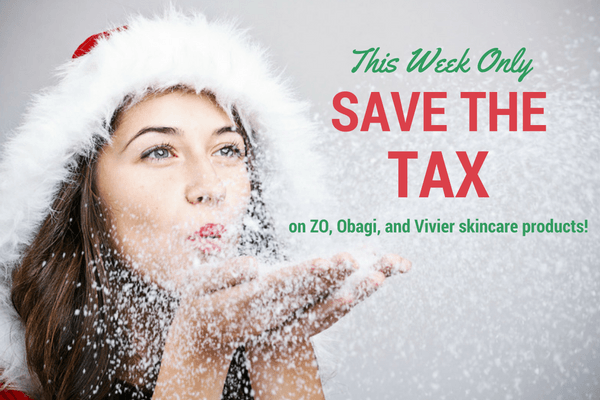 Save the Tax on ZO, Obagi, and Vivier Skincare