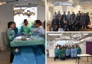 Dr. Sleightholm Attending expert2expert Cadaver Course in Paris and Visiting Teoxane's Geneva Headquarters